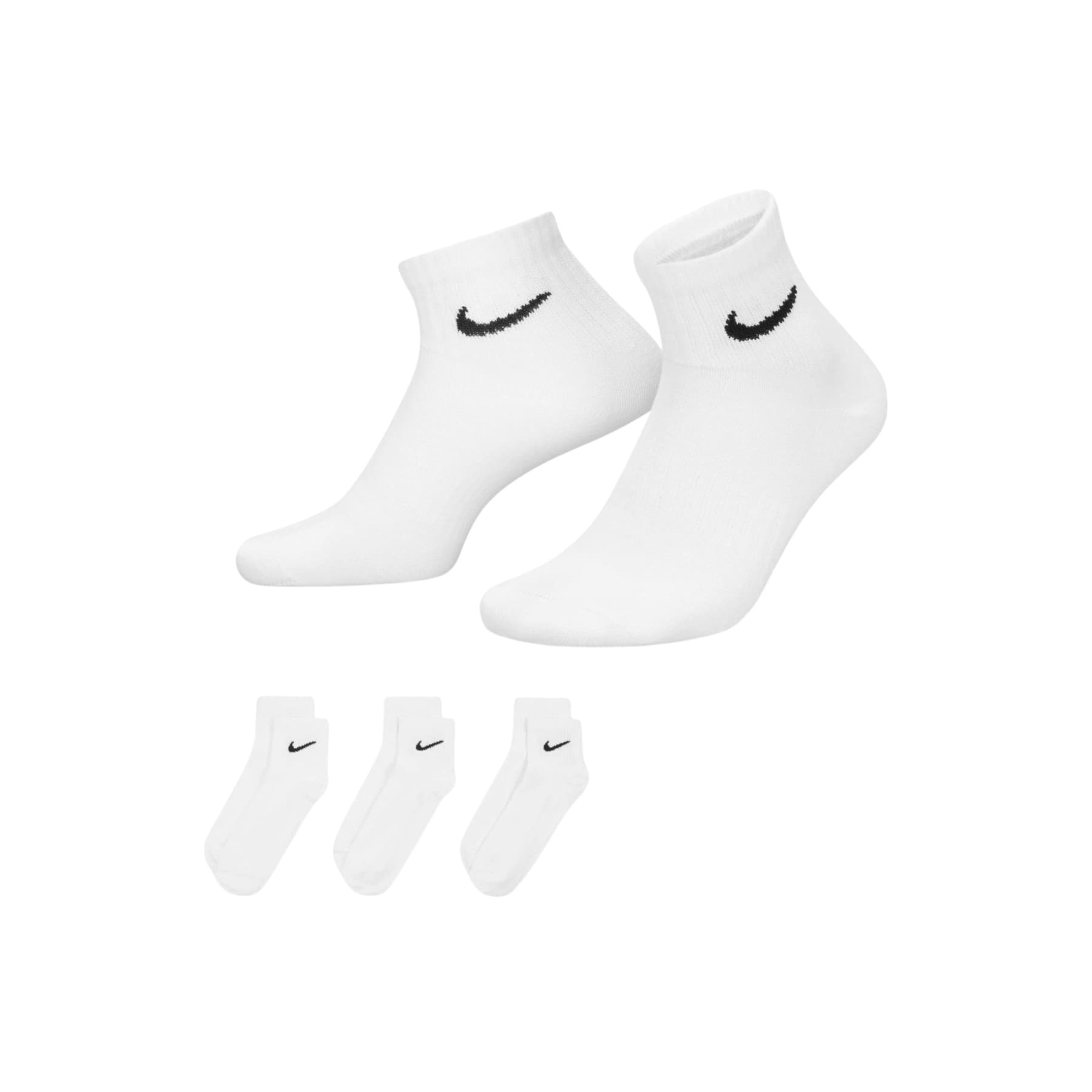 Nike SX7677 Mens Ankle Socks 3Pack