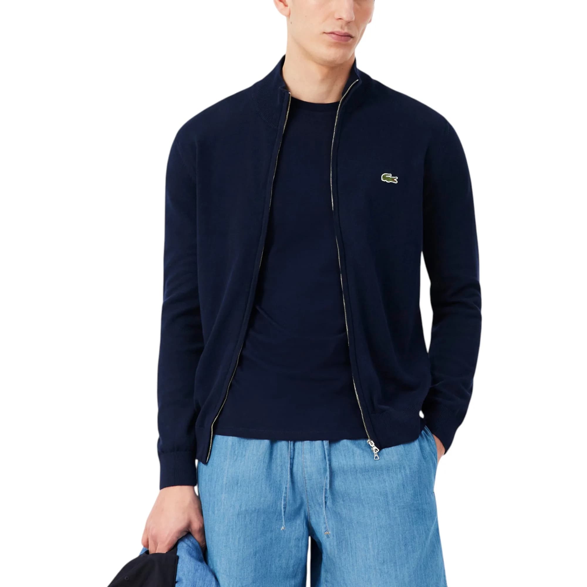 Lacoste AH1957 Mens Sweater Cotton Jumper