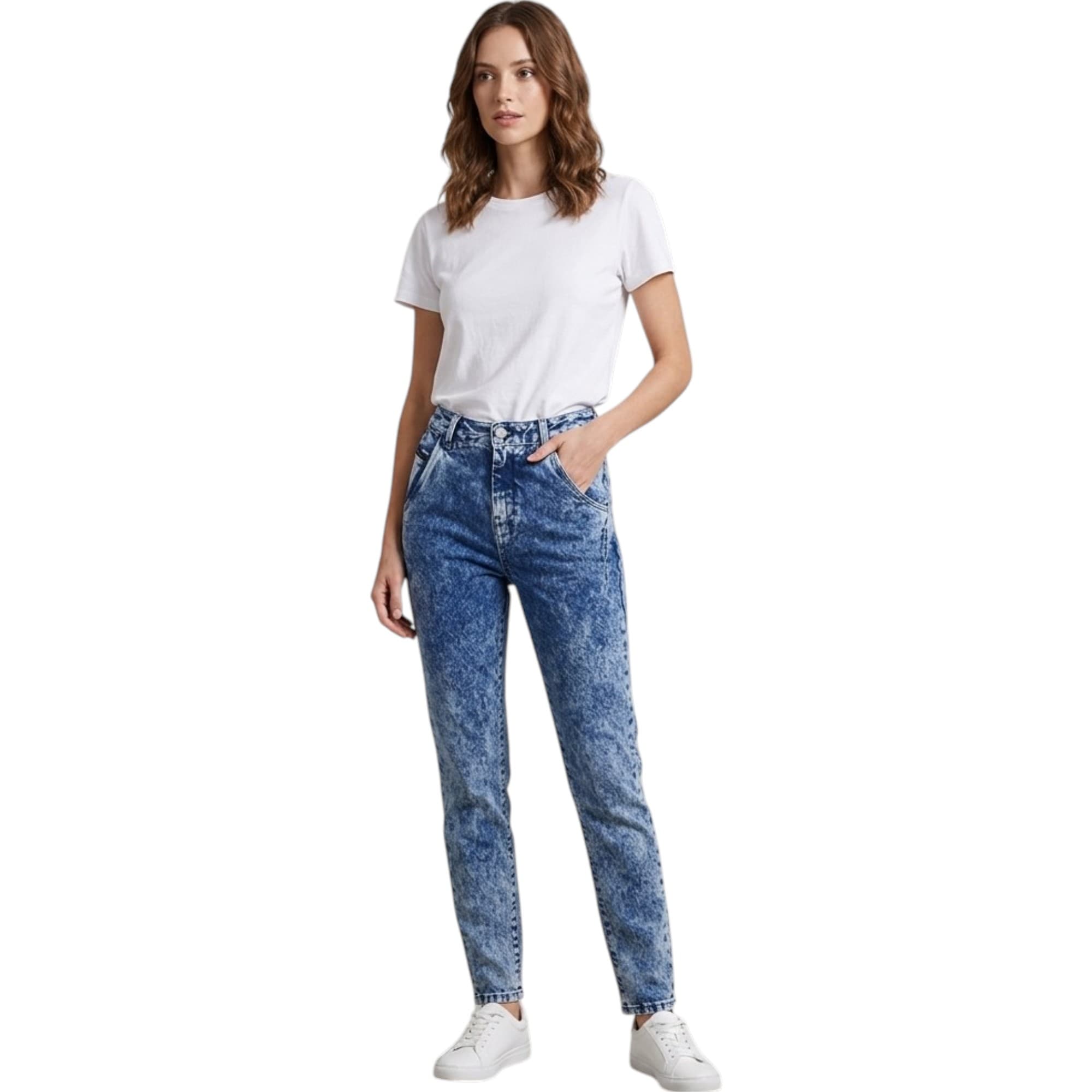 Diesel FAYZA-NE womens black denim jeans front view