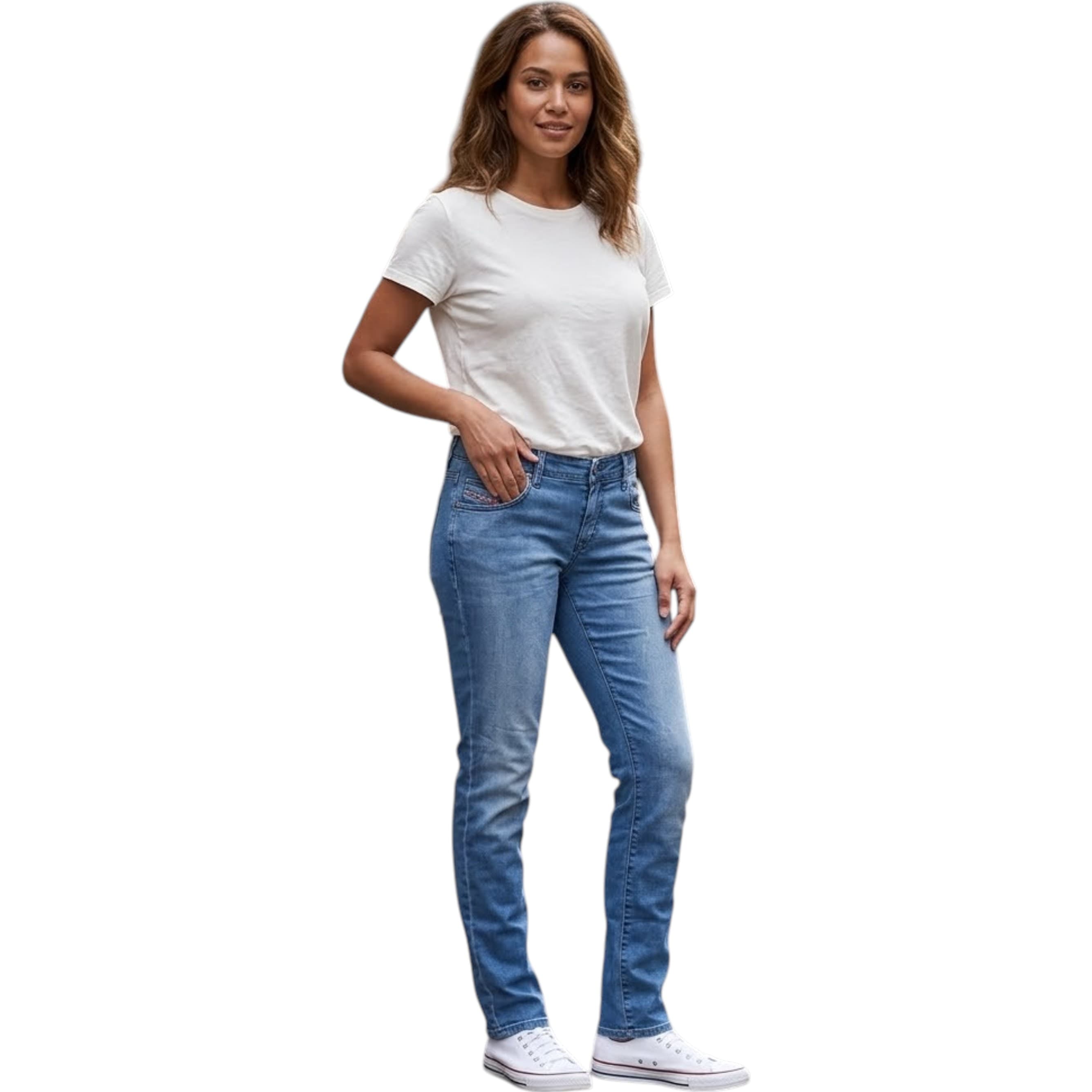 Diesel GRUPEE S NE 084CZ women's jogg jeans front view