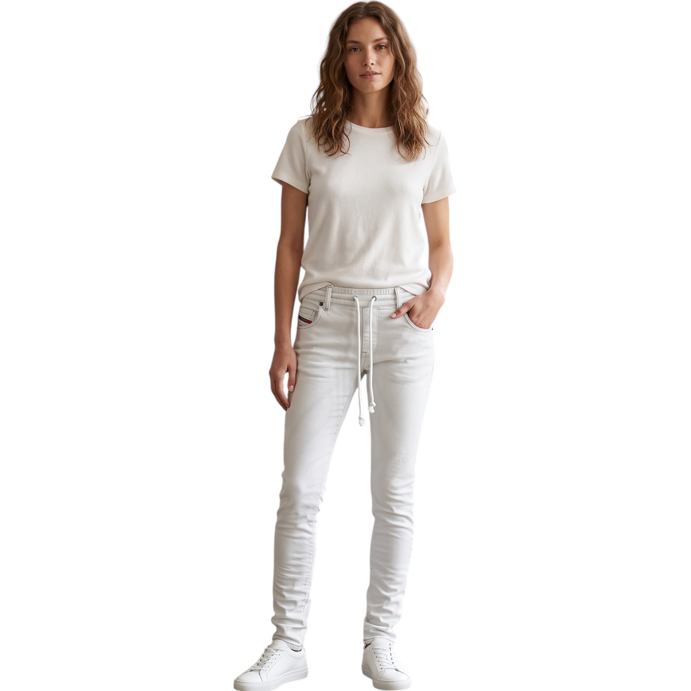 Diesel Krailey NE 003V4 women's denim jeans front view
