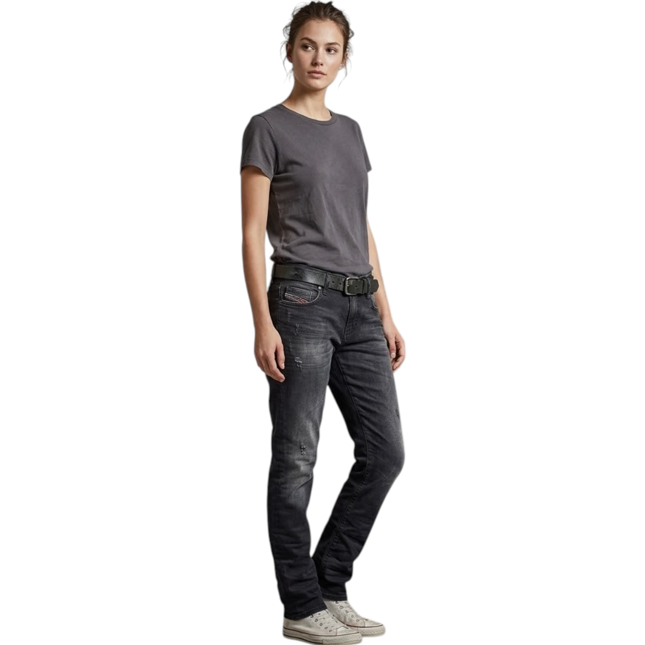 Diesel RIZZO NE 0856S women's jogg jeans front view