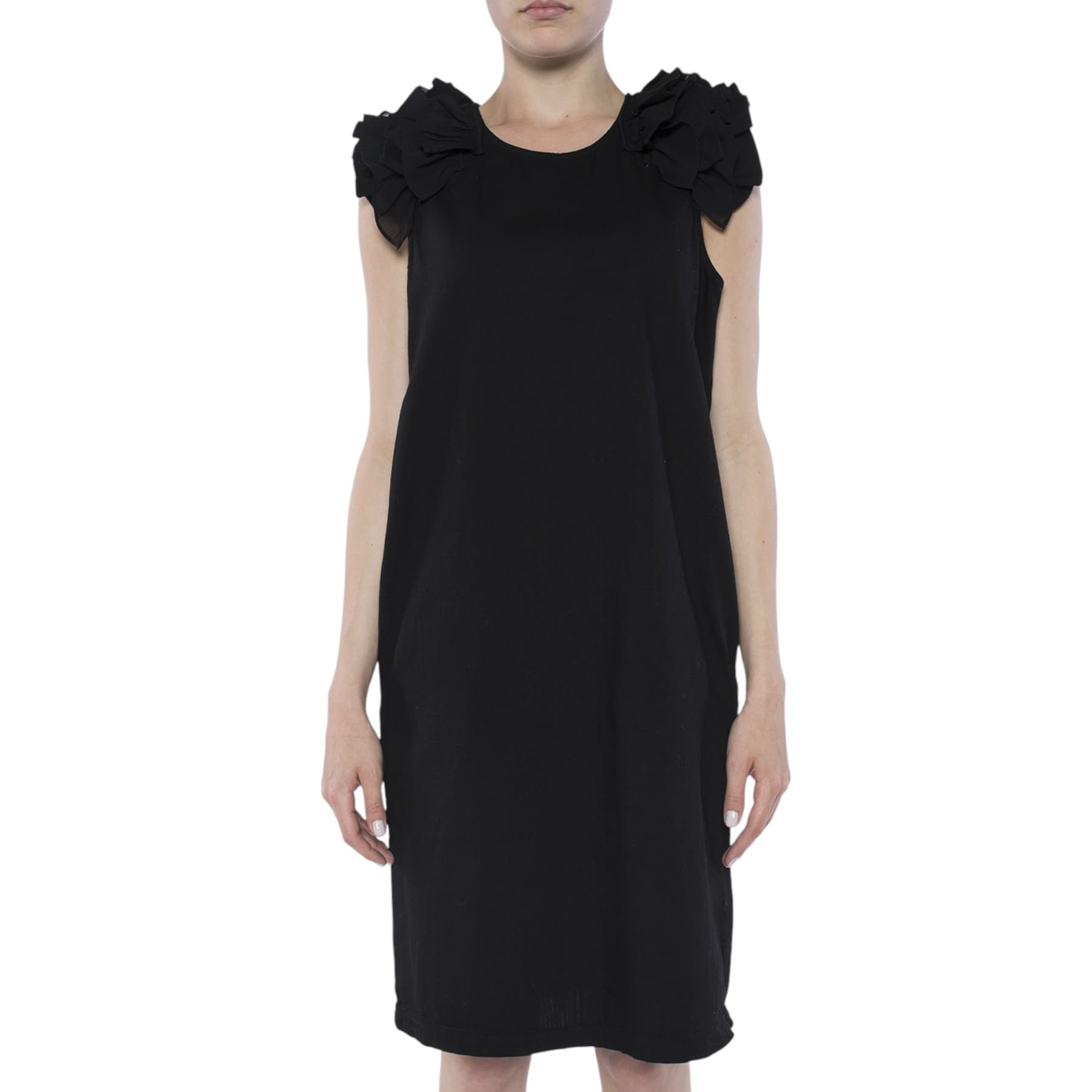 Diesel T Savah A women's long rayon viscose dress, front view
