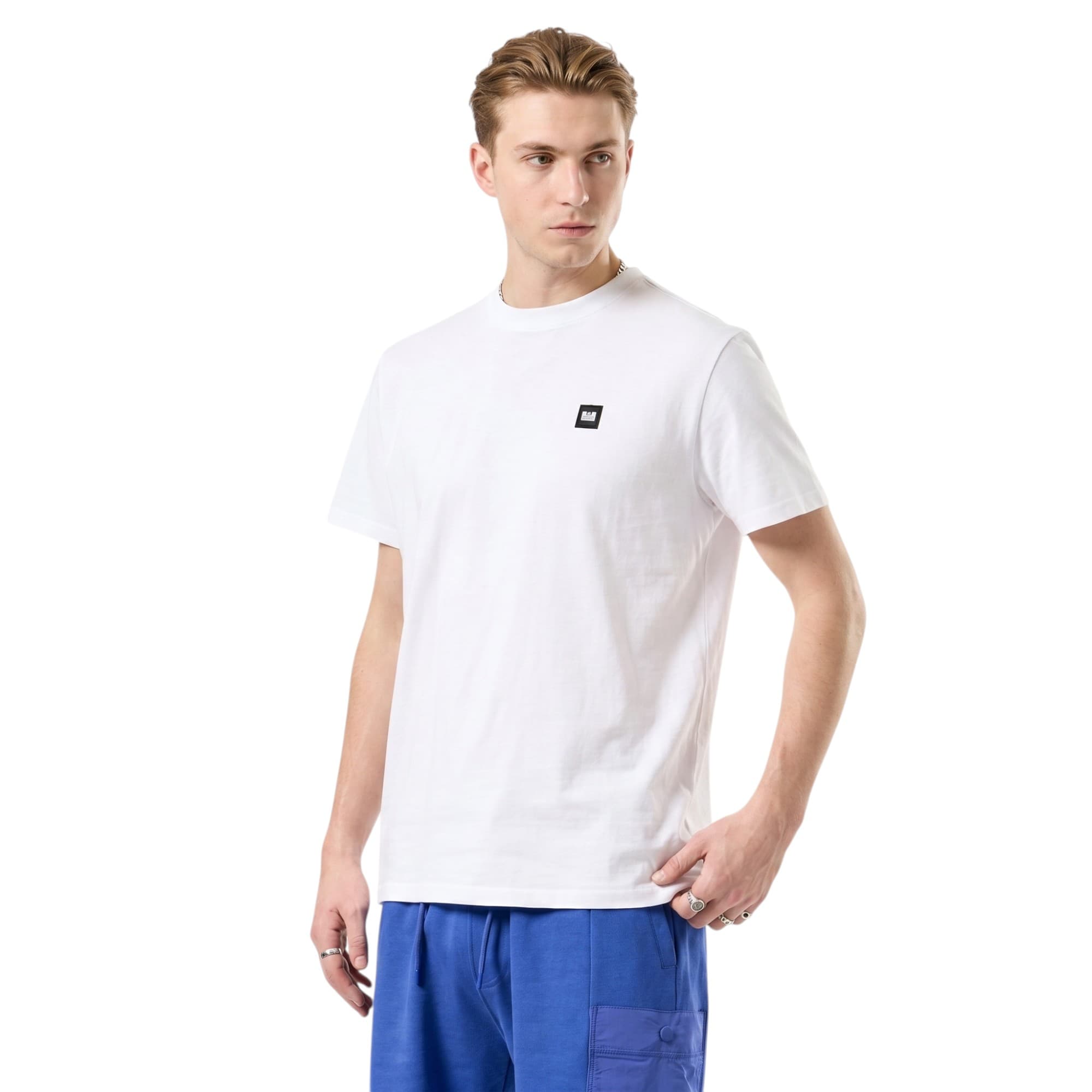 Weekend Offender white cotton Cannon Beach t-shirt front view