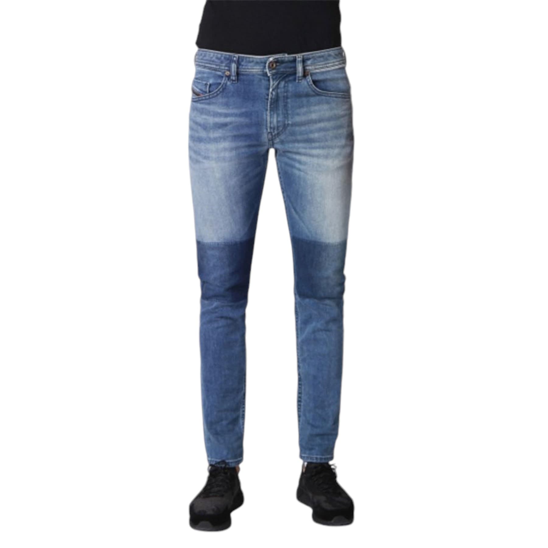 Diesel Thommer 084SM men's stretch slim fit skinny denim jeans front view