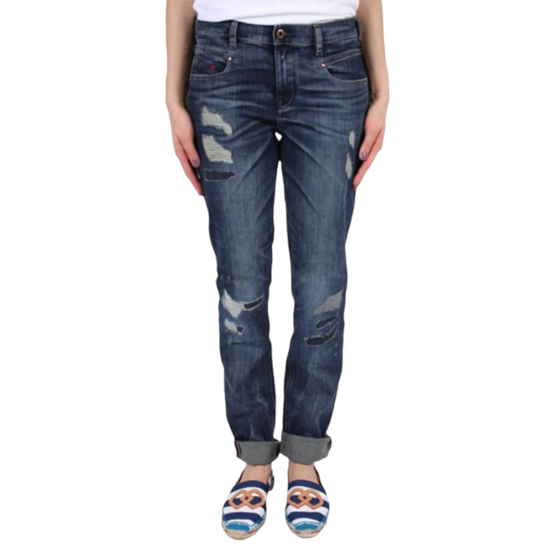 Diesel BELTHY 0854T women's jeans front view