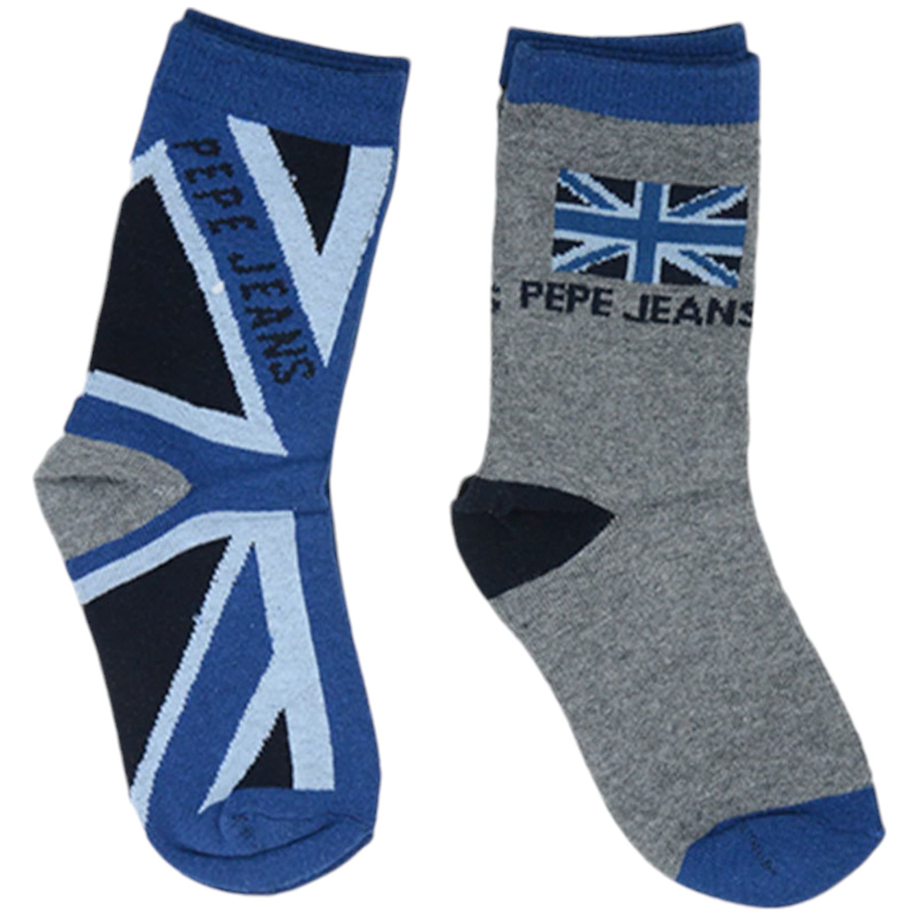 Pepe Jeans white boys socks 2 pack front display