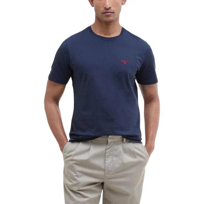 barbour mens essential sports t-shirt...