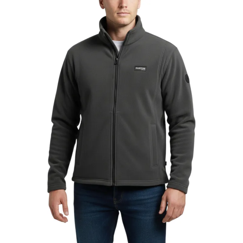 burton mens sweatshirt full zipper...