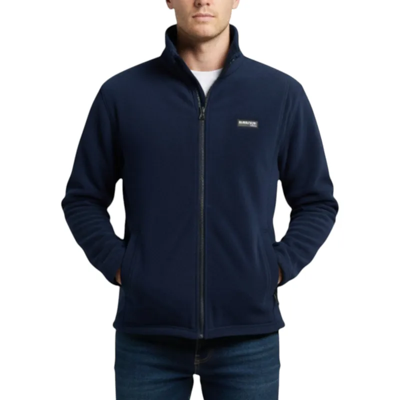 burton mens sweatshirt full zipper...