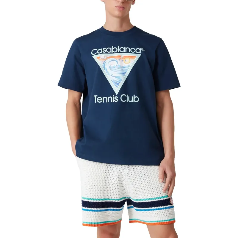 casablanca mens t shirts tennis...