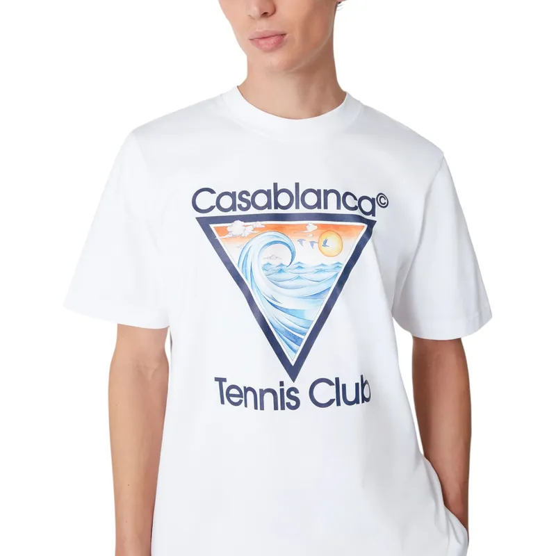 casablanca mens t shirts tennis...
