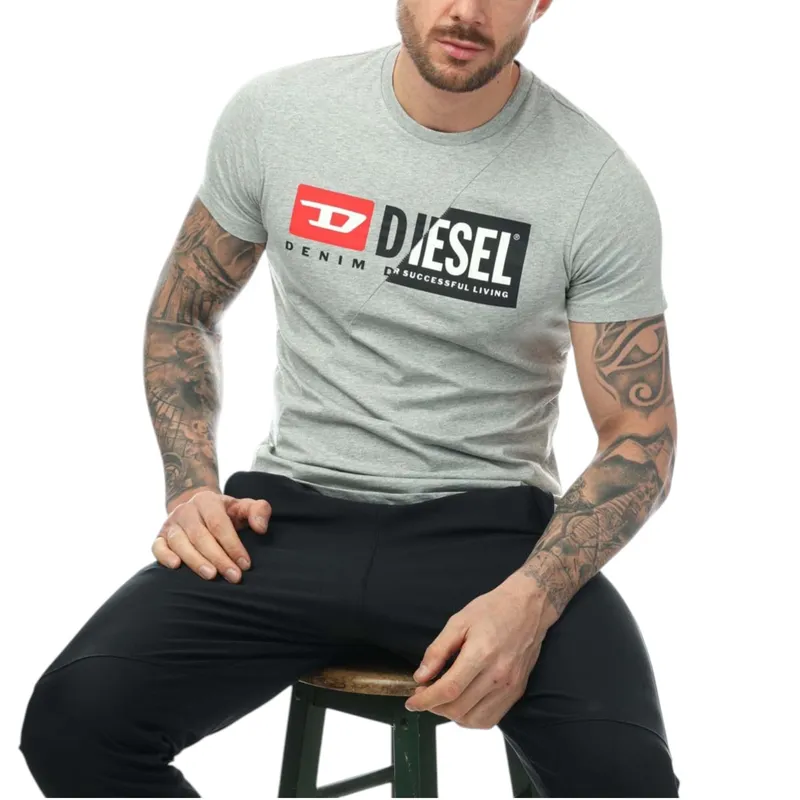 diesel t-diego-cuty logo mens t...