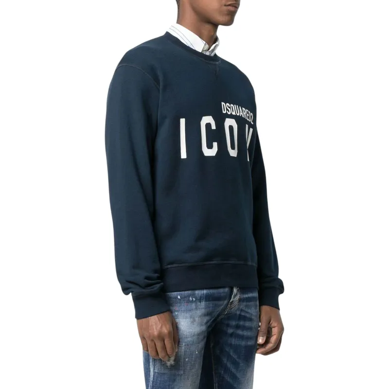 dsquared2 mens sweatshirt icon pullover...