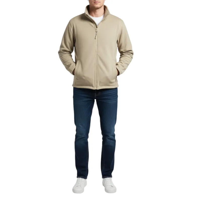 f&f mens fleece jacket full...
