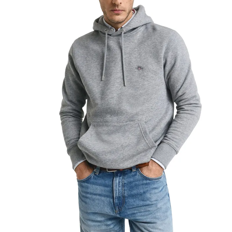 gant mens hoodie reg shield...