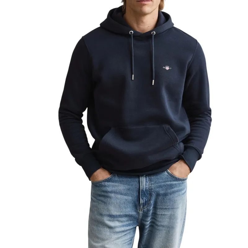 gant mens hoodie reg shield...