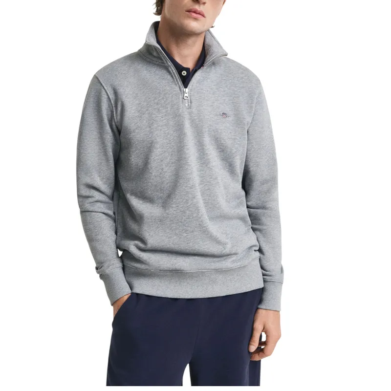 gant mens sweatshirt embroidered shield...