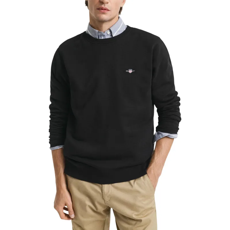 gant shield mens pullover sweatshirt...