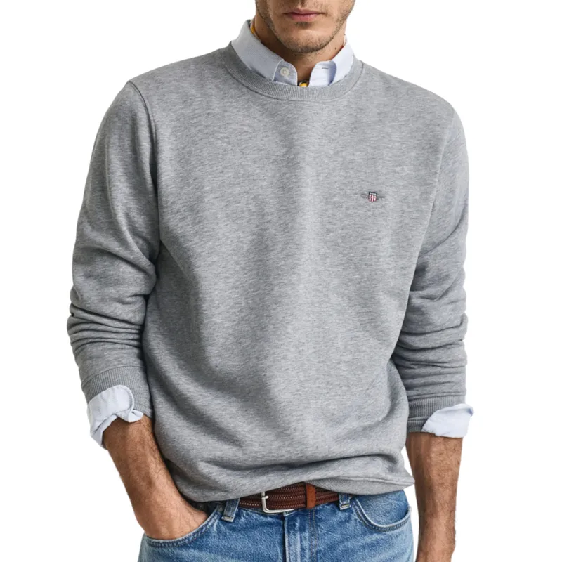 gant shield mens pullover sweatshirt...