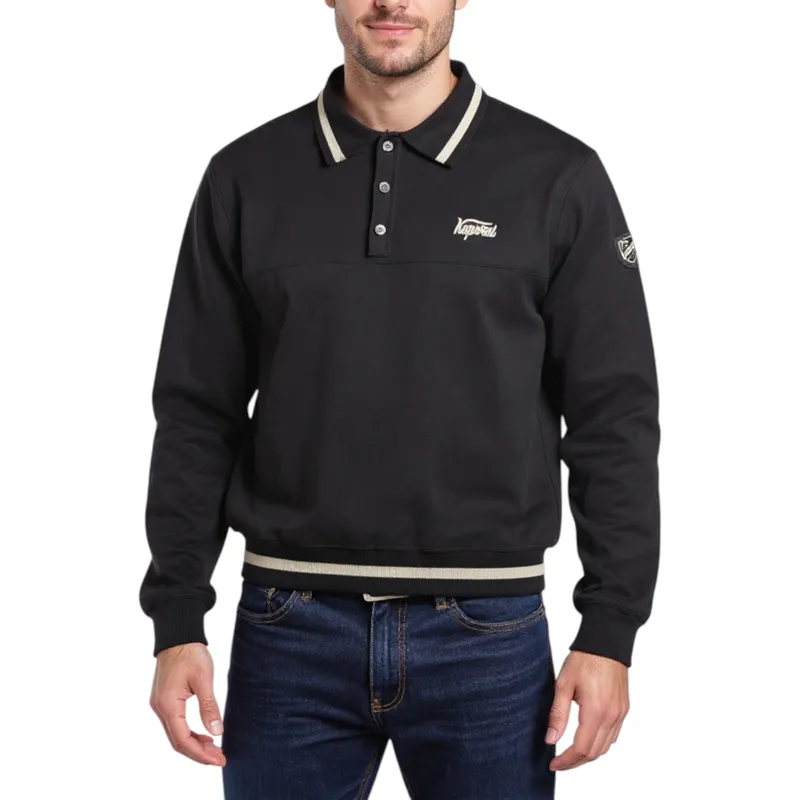 kaporal mens polo jumper sweatshirt...