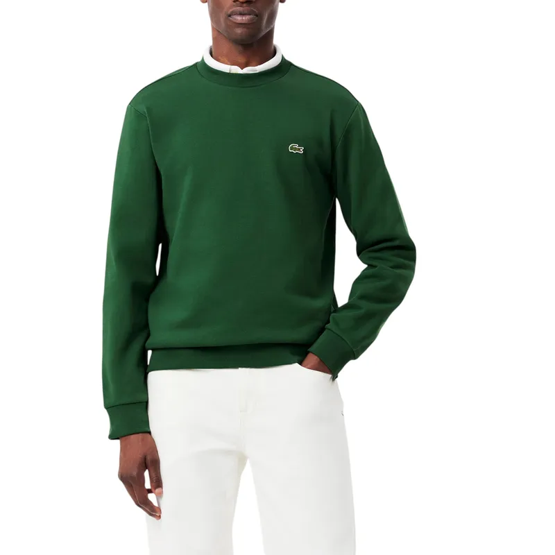 lacoste mens sweatshirt crew neck...