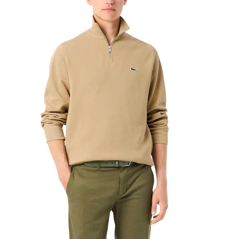 lacoste mens sweatshirt high neck...