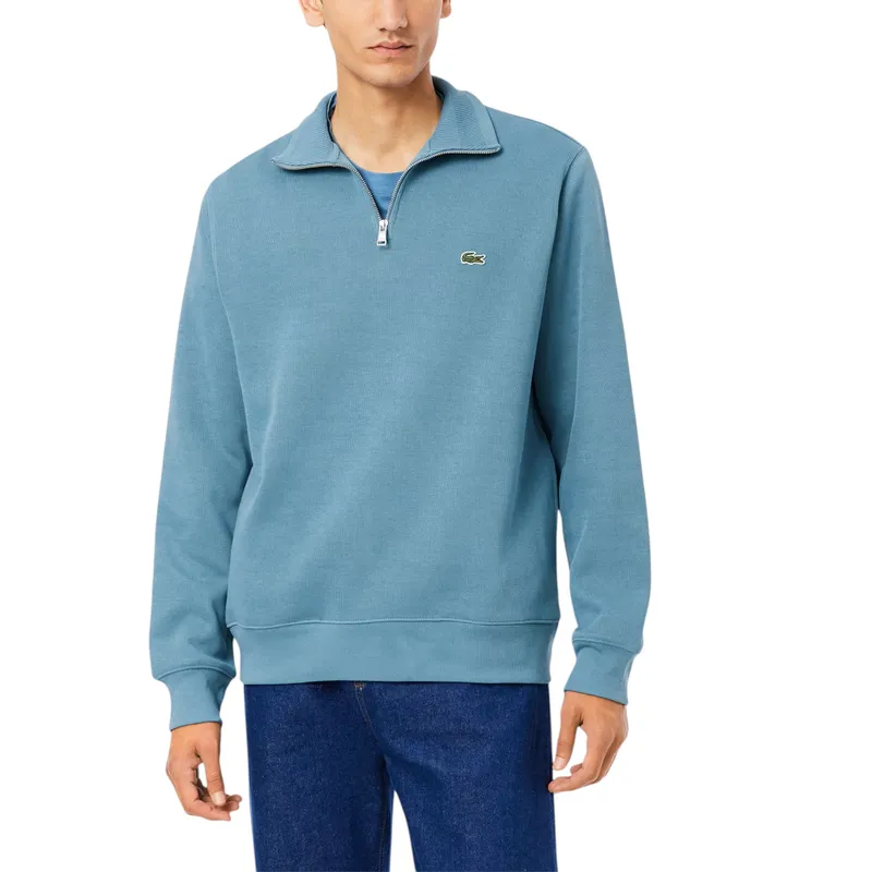 lacoste mens sweatshirt high neck...