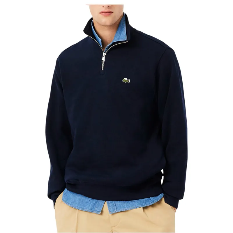 lacoste mens sweatshirt high neck...