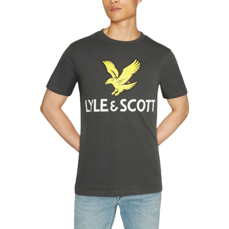 lyle & scott mens graphic...