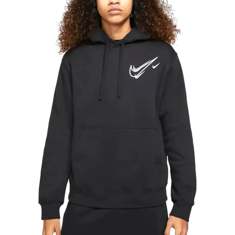 nike mens hoodie pullover long...