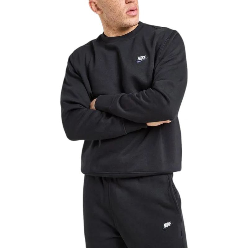 nike mens sweatshirt club swoosh...