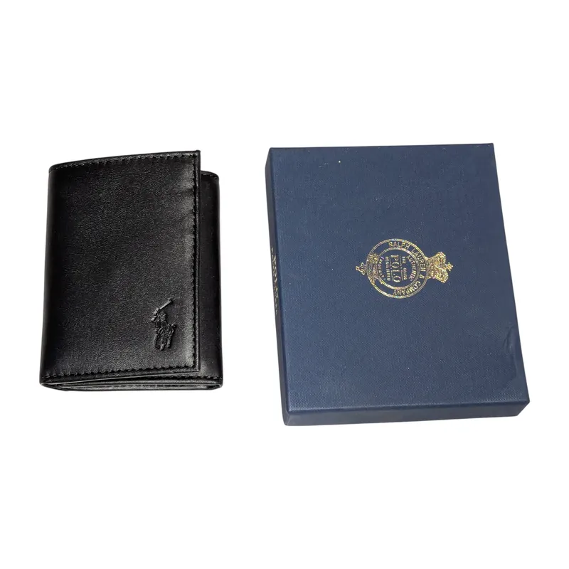 ralph lauren mens wallet genuine...