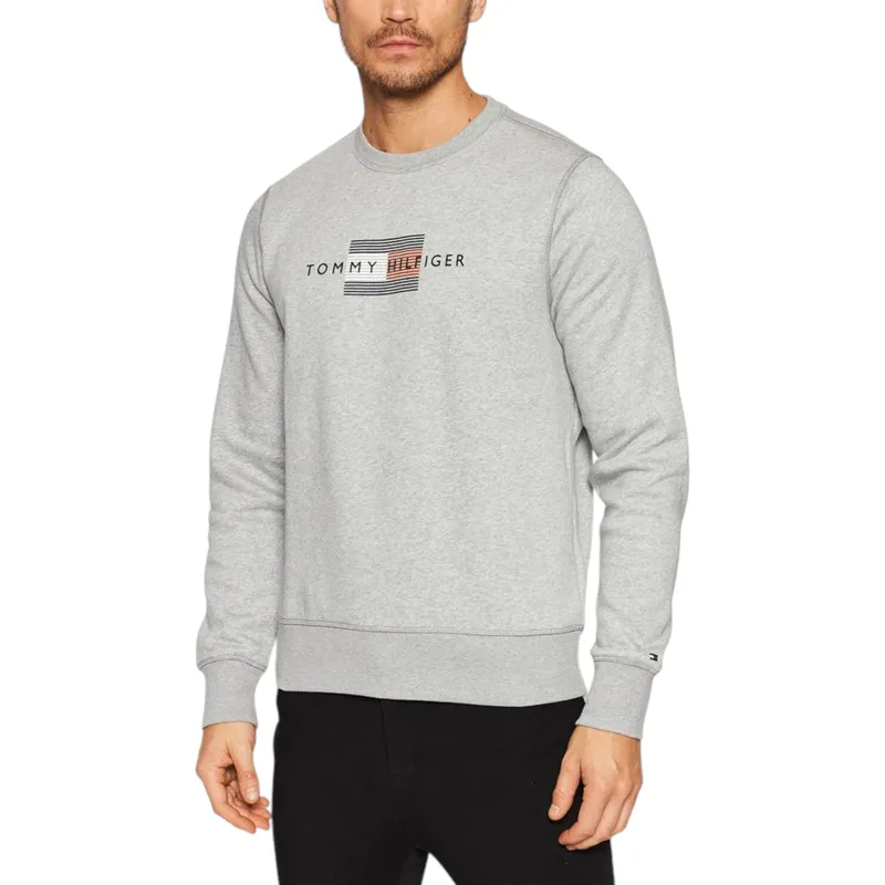 tommy hilfiger mens fleece sweatshirt...