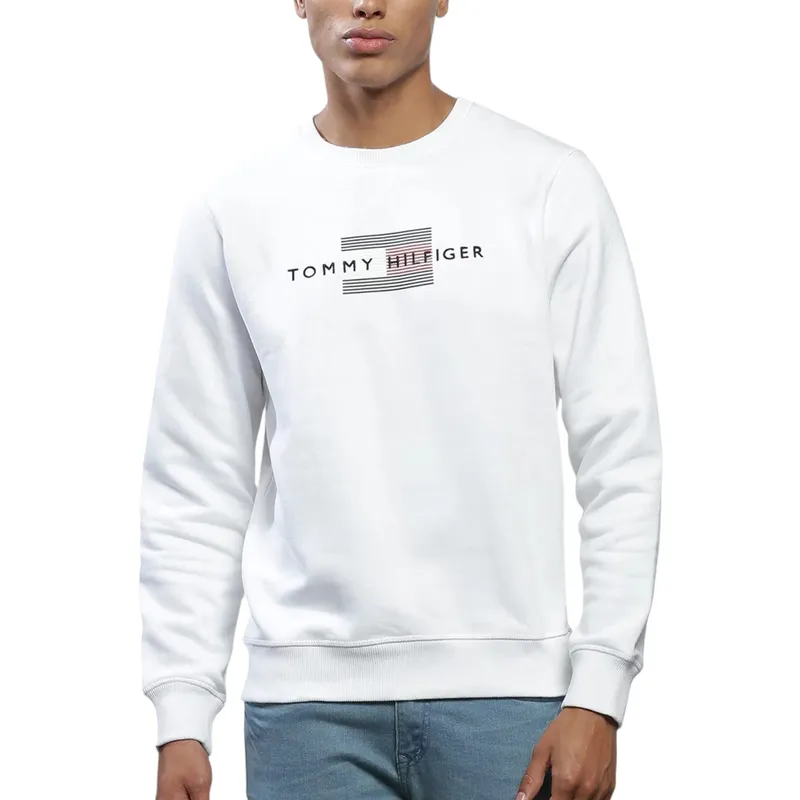 tommy hilfiger mens fleece sweatshirt...