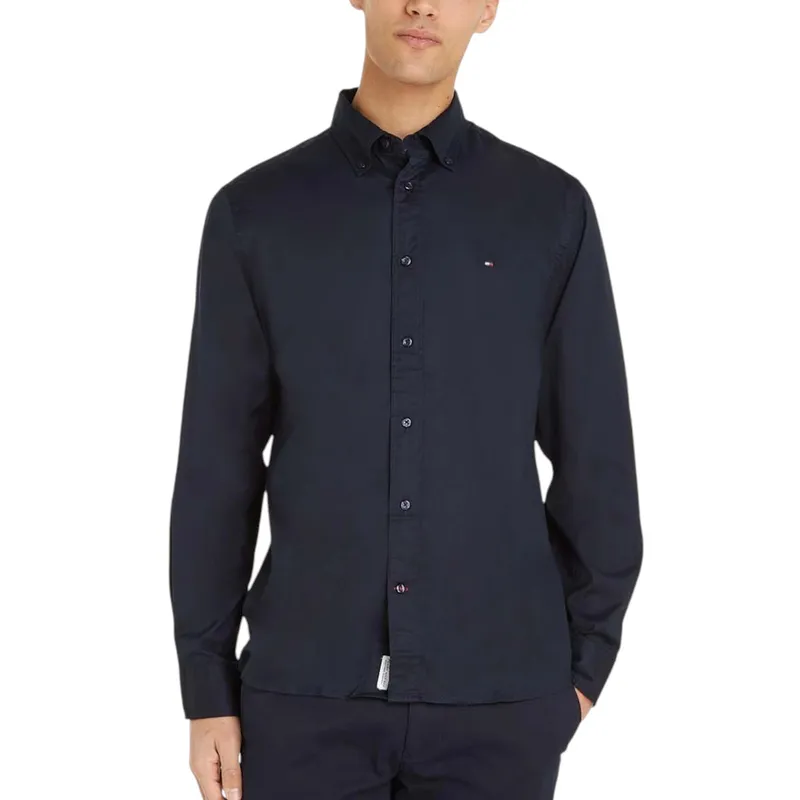 tommy hilfiger mens shirts slim...