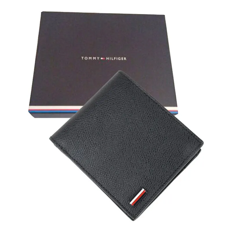 tommy hilfiger mens wallet leather...