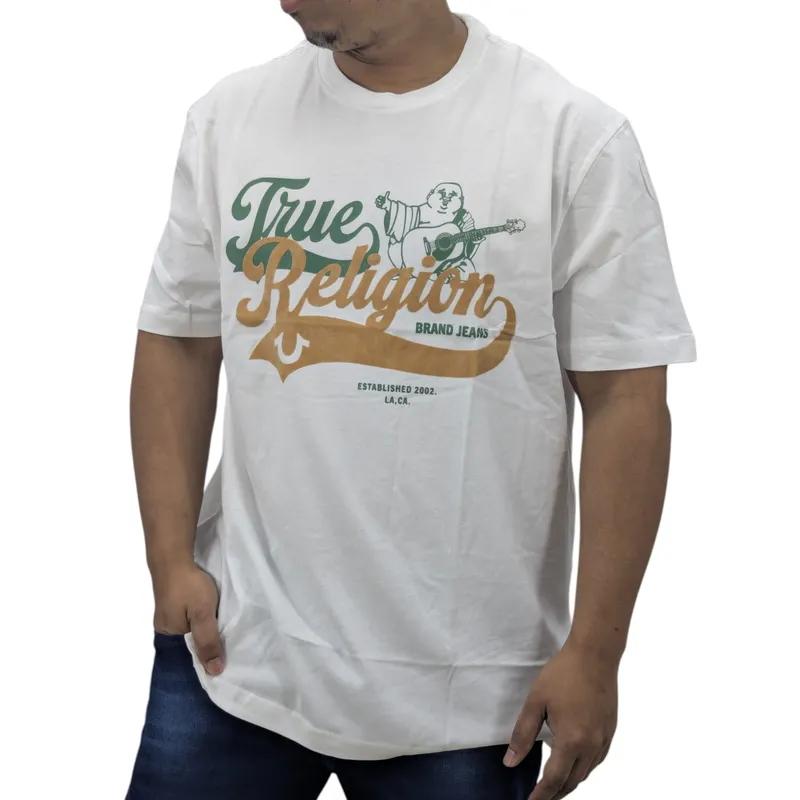 true religion mens t-shirt cotton...