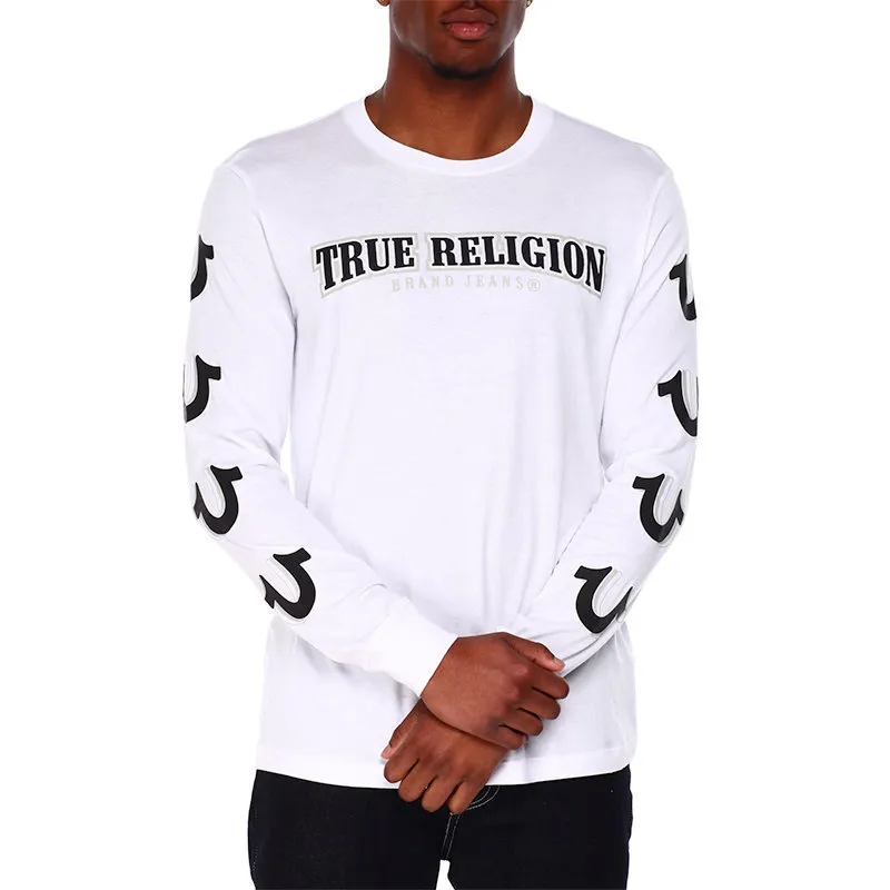 True religion black shops long sleeve