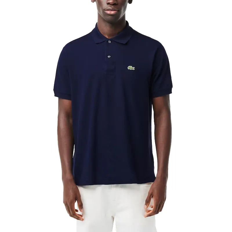 Lacoste L1212 Mens Polo Shirts Midnight Navy Top Brand Outlet UK