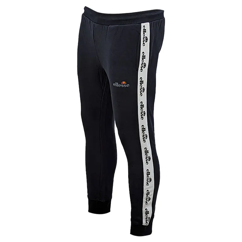 Ellesse Mens Joggers Fleece Sweatpants Bottoms Black Top Brand Outlet UK