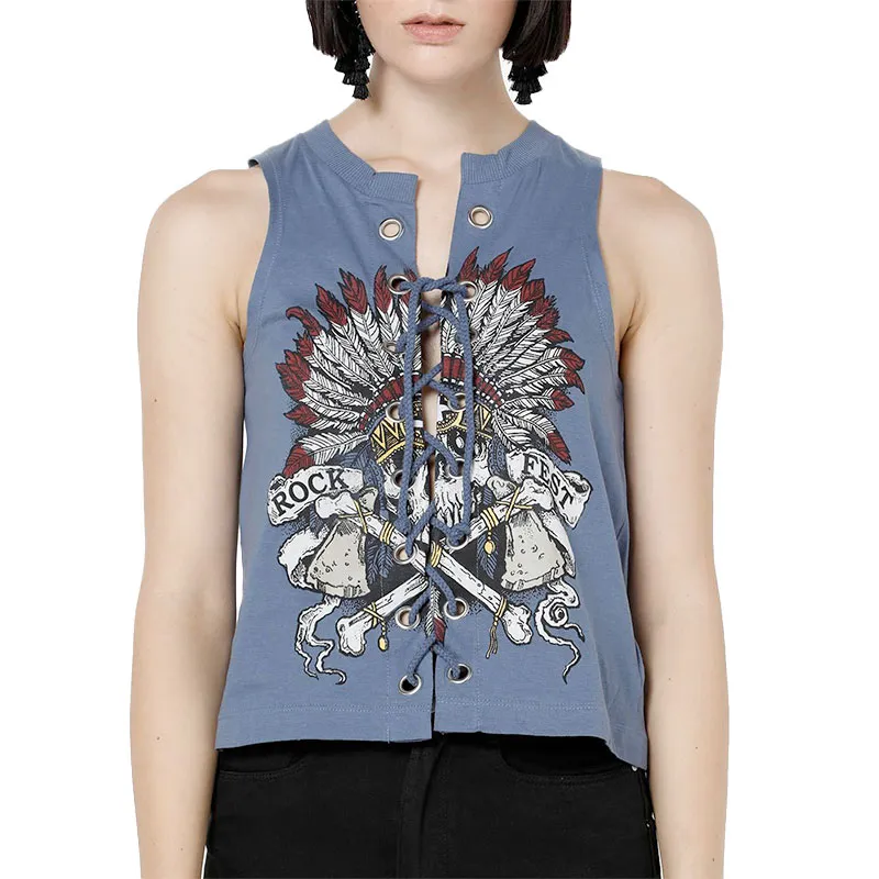 brave soul chief womens sleeveless...