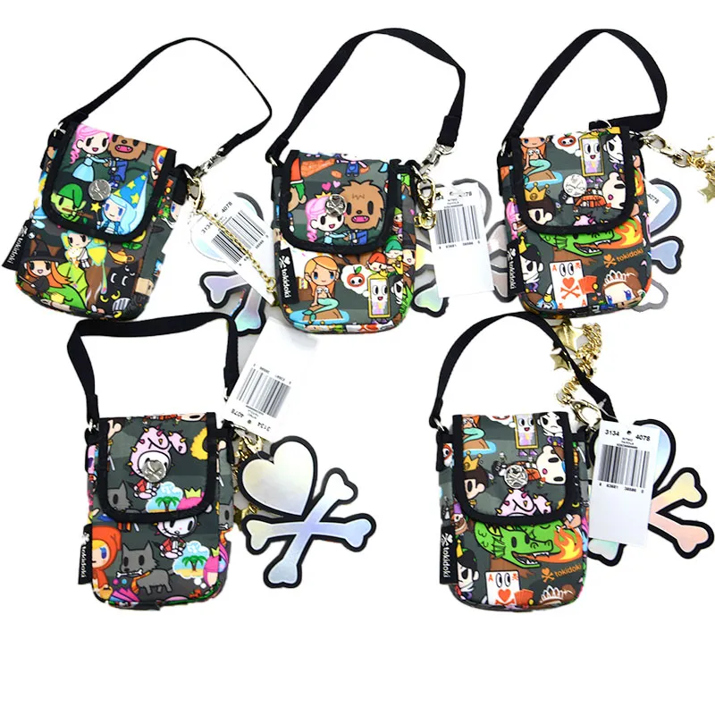 tokidoki girls coin purse anime make up...