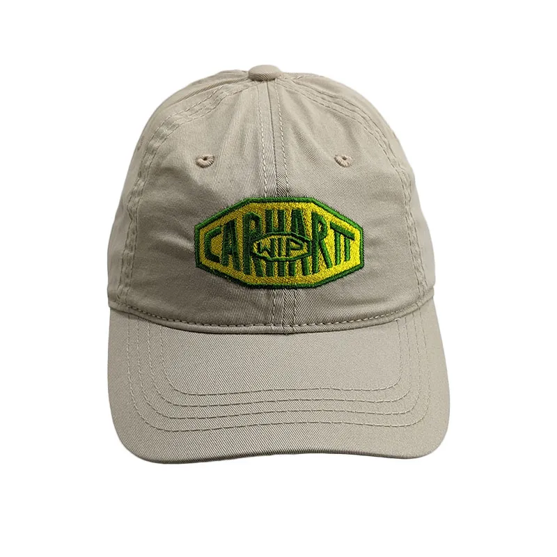 Carhartt Mens Baseball Hat Casual Summer Trucker Wip Logo Beige - Top Brand  Outlet UK