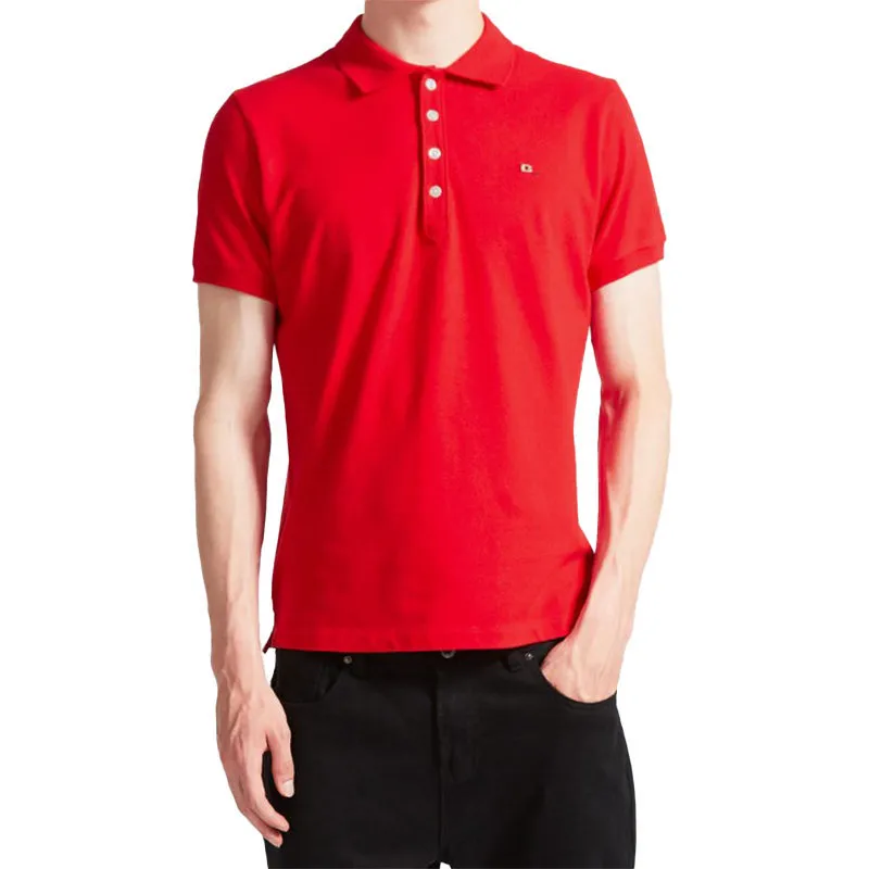Diesel T Heal Mens Polo Shirt Short Sleeve Red - Top Brand Outlet UK