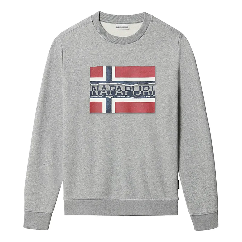 Napapijri grey outlet sweatshirt