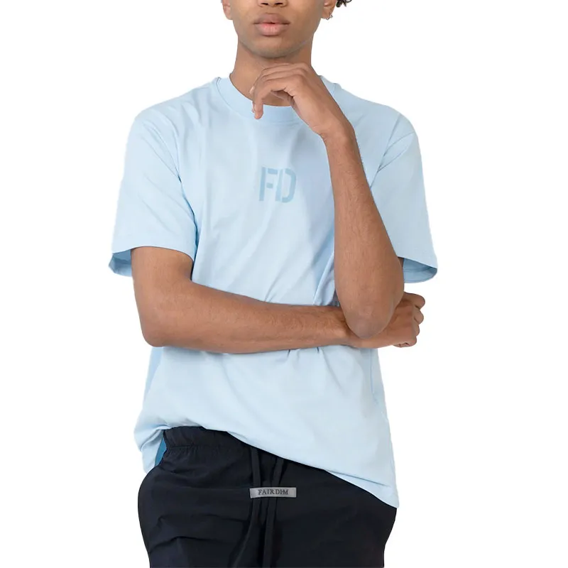 fairdim mens basic short sleeve...