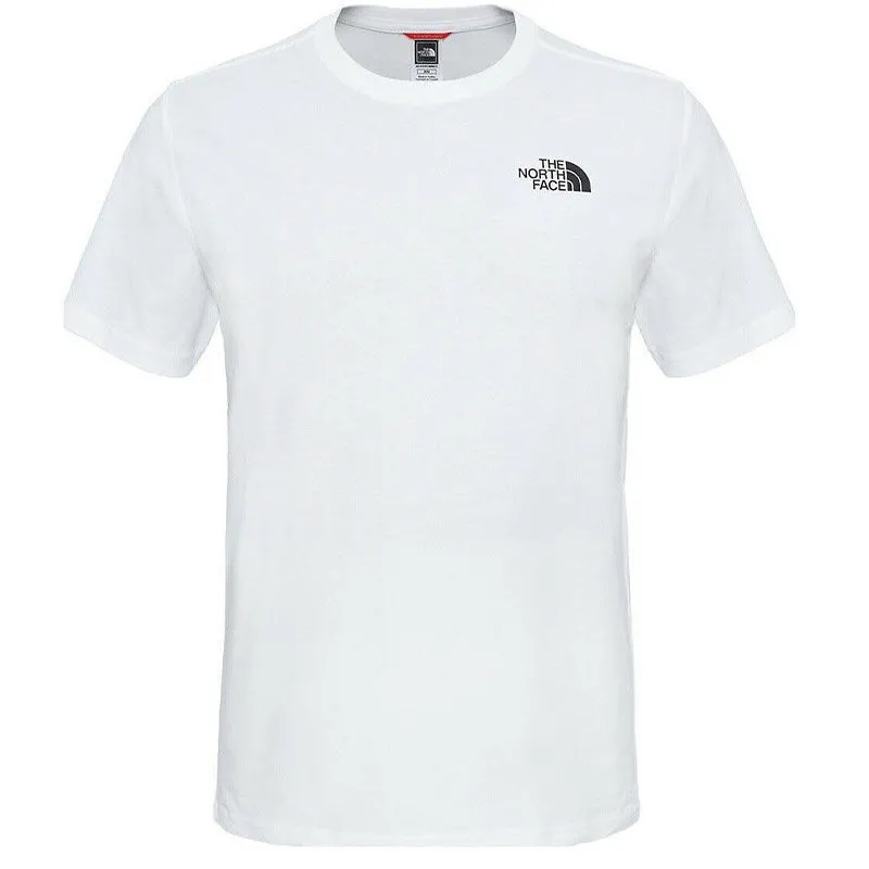 The North Face T-shirt Mens Logo Short Sleeved White - Top Brand Outlet UK