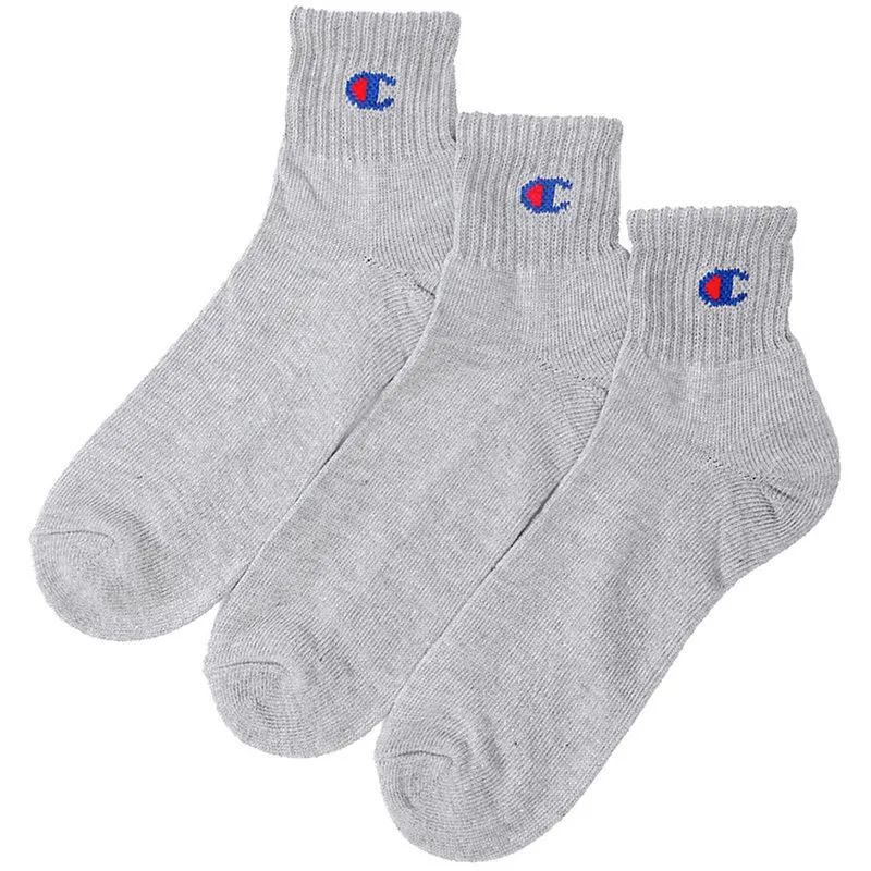 Champion Mens Ankle Socks 3x Pack Sports Trainer Socks Top Brand Outlet UK