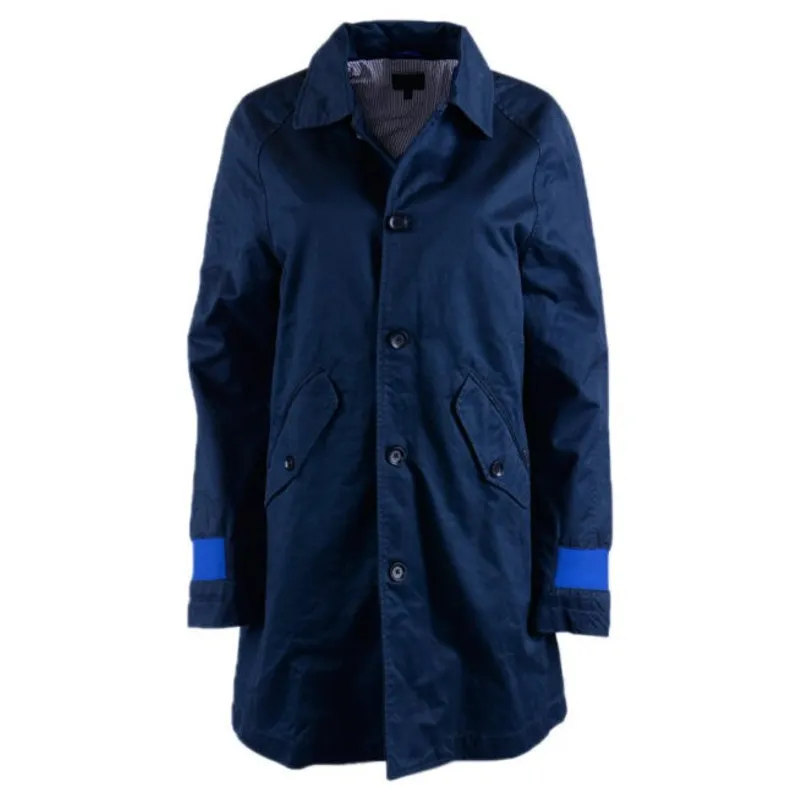 Mens navy hot sale blue raincoat